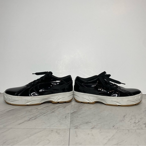 Jeffrey Campbell Limit Platform Black Patent Sneaker 8 - Picture 7 of 15